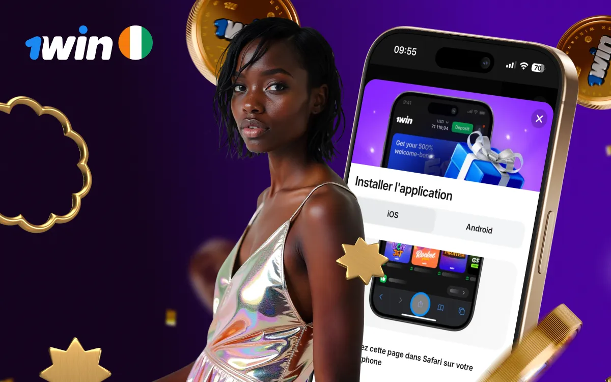 1win App Côte d'Ivoire: APK Android, iOS PWA, Bonus 2026